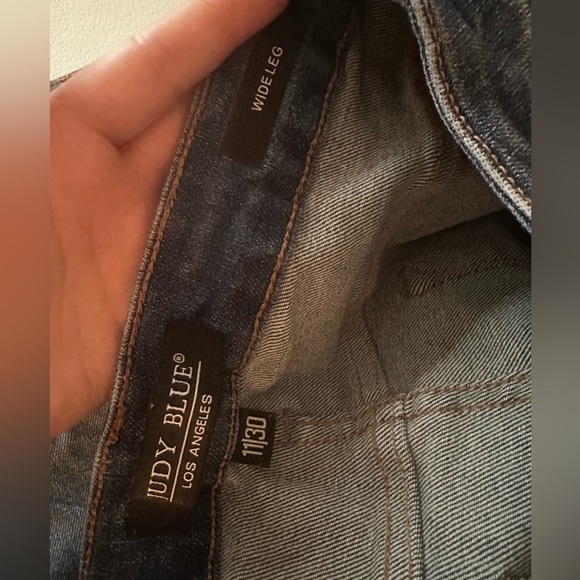 Judy Blue women’s Wide Leg Denim Jeans 11 30 - Picture 2 of 7